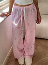 Liber Summer Women's Lace up Pants