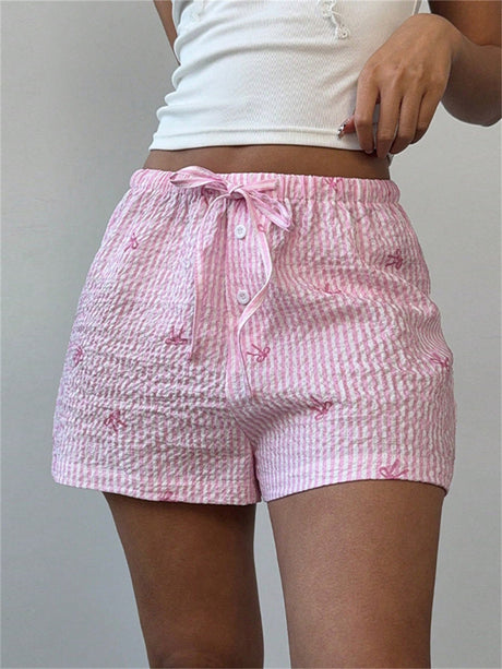Liber Summer Women's Lace up Shorts