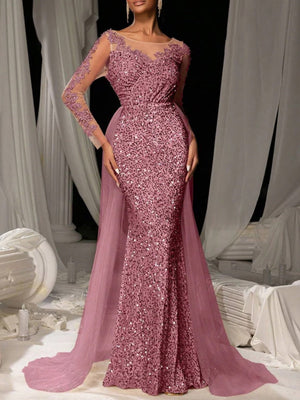 Lace Parties Maxi Dresses