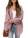 Liber Pocket Solid Color Cardigans