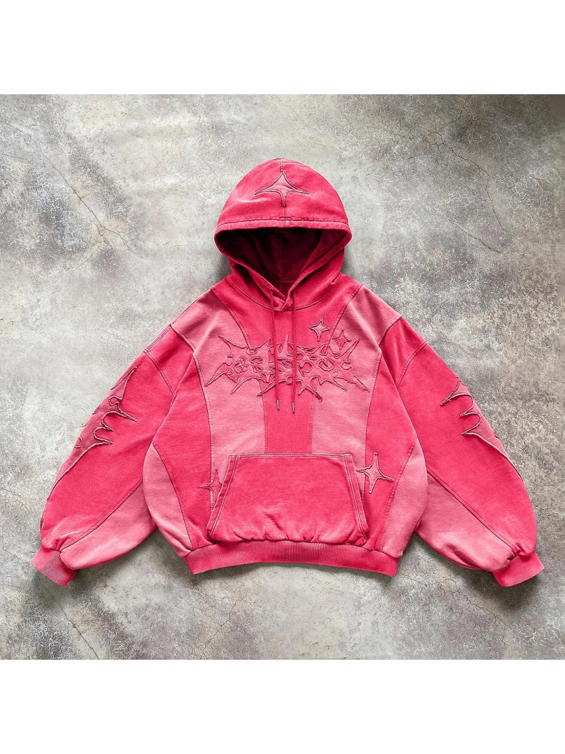Liber Autumn Neutral wear Color Block Sweatshirts&Hoodies