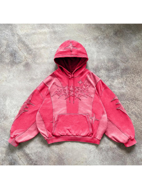 Liber Autumn Neutral wear Color Block Sweatshirts&Hoodies