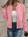 Liber Autumn Women's Zipper Geometric Patterns Jackets