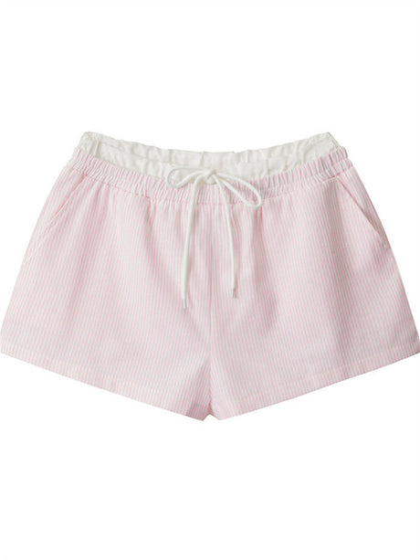 Liber Summer Women's Lace up Shorts