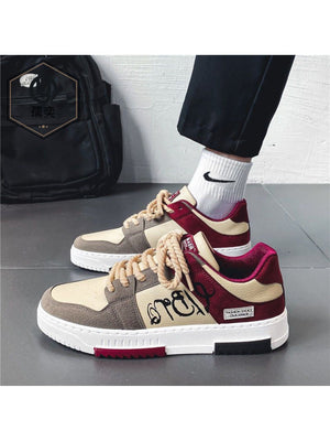 Liber Four Seasons Colorblock Men's Casual Sports Shoes