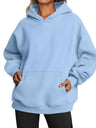 Liber Autumn Women's Pocket Sweatshirts&Hoodies