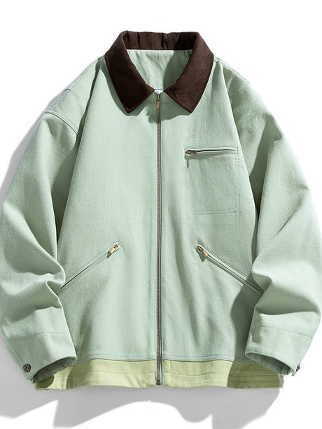Liber Autumn Men's Color matching Jackets