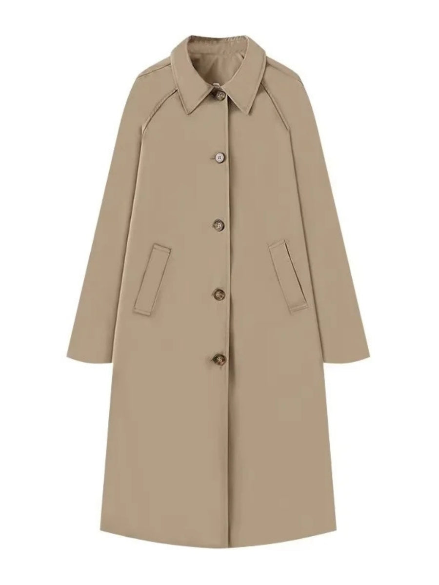 Old Lattice lining Mid-length Trench Coats