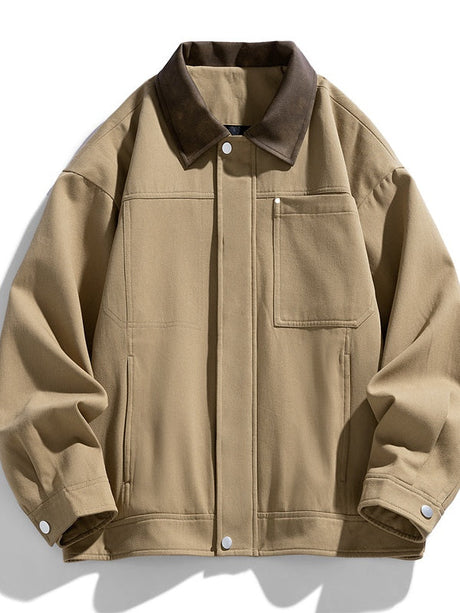 Liber Autumn Men's Color matching Jackets
