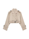 Liber Autumn Women's Buttons Trench Coats