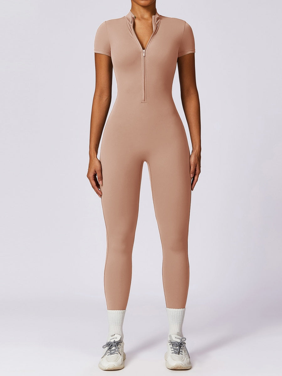 Liber Autumn Women's Zipper Bodysuit