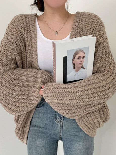 Solid Color Cardigans