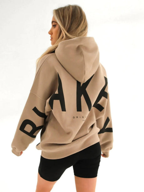 Liber Autumn Women's Letter Sweatshirts&Hoodies