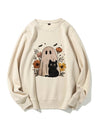 Halloween Pullover Printed Sweatshirt