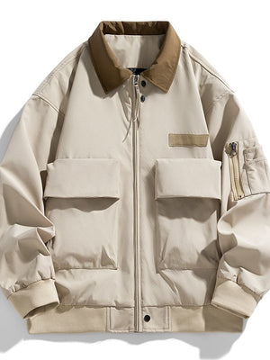 Liber Autumn Men's Color matching Jackets