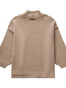 Medium high collar Splicing Sweaters