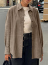 Liber Autumn Women's Buttons Solid Color Jackets