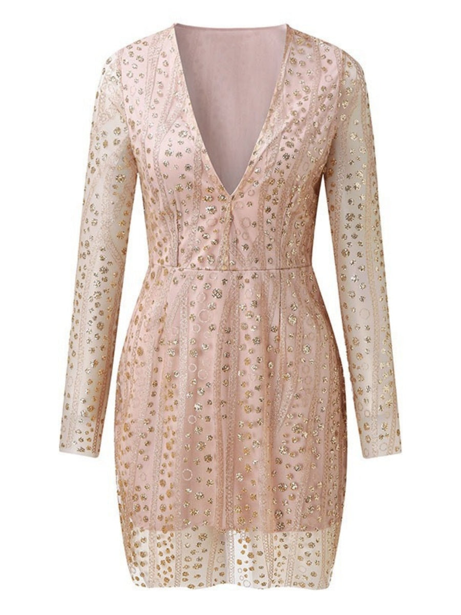 Liber Autumn Women's Solid Color Mini&Short Dresses