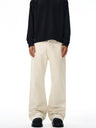 Liber Autumn Men's Pocket decoration Solid Color Pants