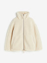 Liber Autumn Women's Zipper Lambswool Winter Coats