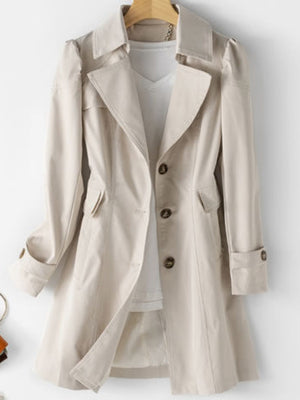 Straight Mid-length Trench Coats