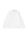 Liber Autumn Neutral wear Zipper decoration Solid Color T-shirts