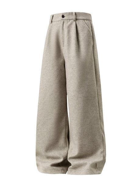 Liber Autumn Men's None Solid Color Pants