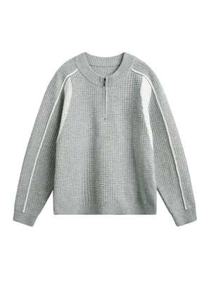 Liber Autumn Men's Color-block sweater