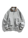Loose Fashion Leisure Simplicity All-match Contrasting Colors Jackets