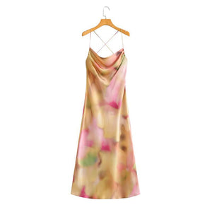 Liber SS Women's Floral Maxi Dress