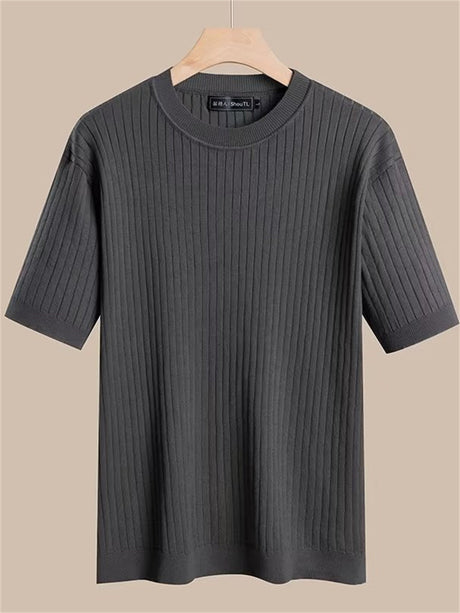 Liber Summer Men's Jacquard T-shirts