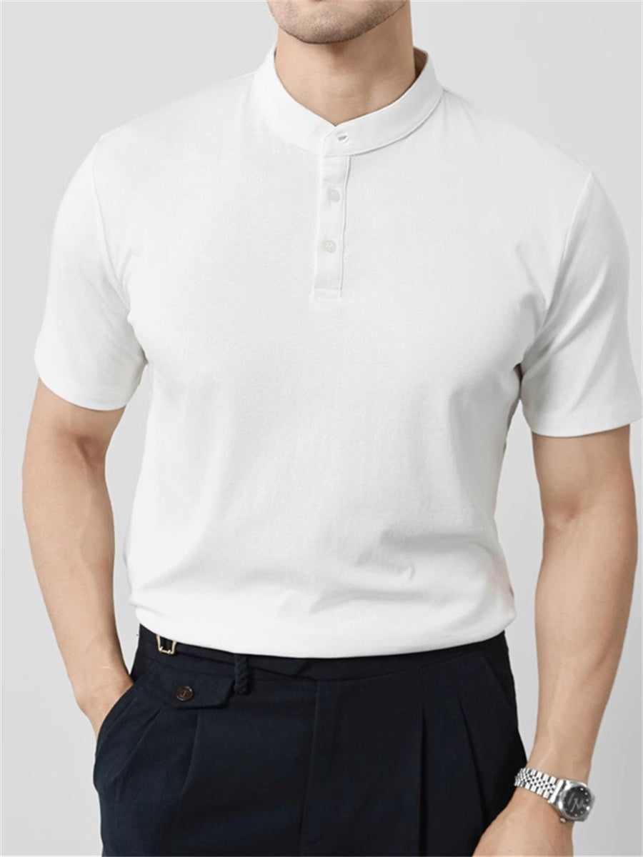 Liber Summer Men's Solid Color Solid Color T-shirts