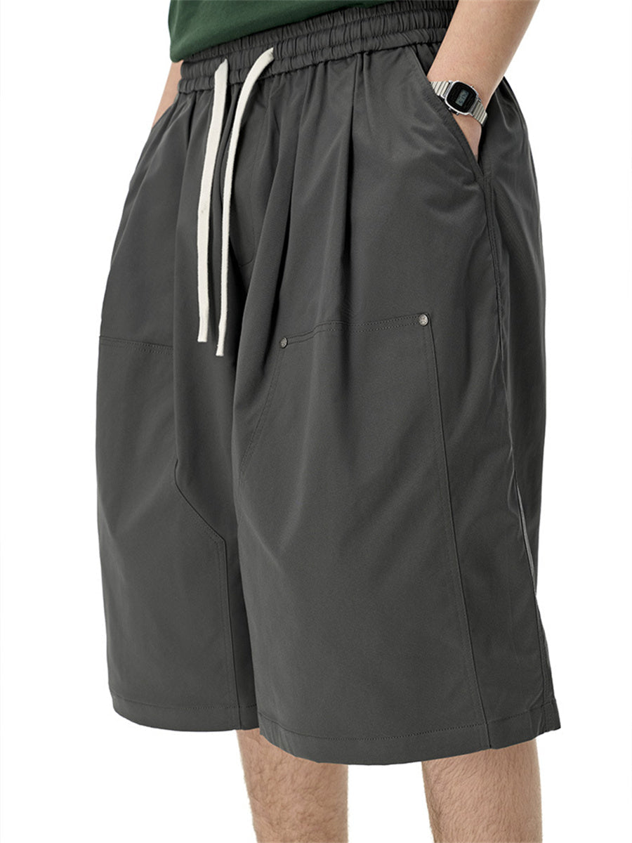 Liber SS Men's Pocket Drawstring Shorts