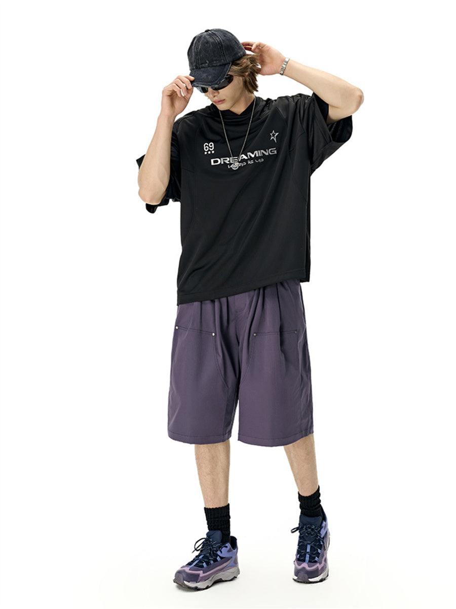 Liber SS Men's Pocket Drawstring Shorts
