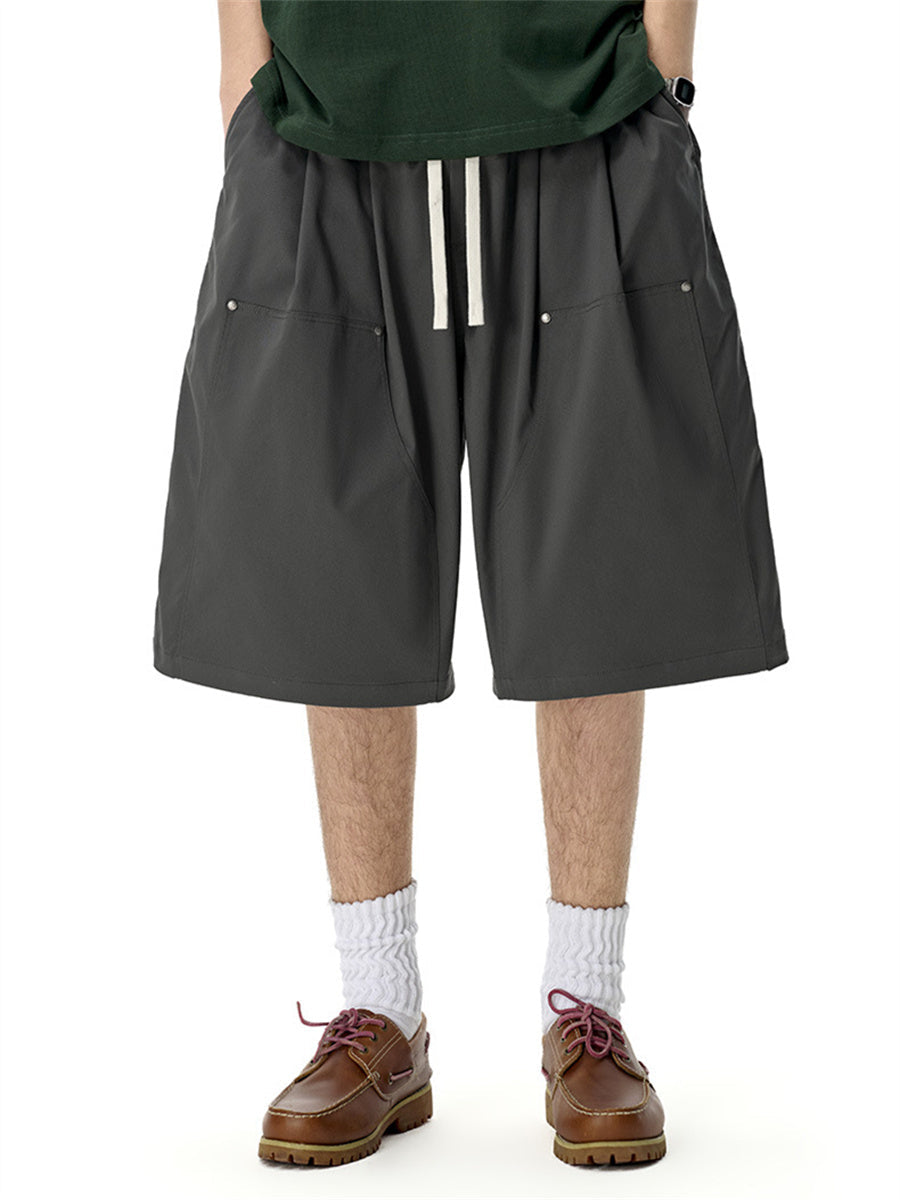 Liber SS Men's Pocket Drawstring Shorts