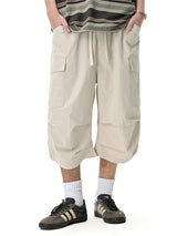 Liber SS Men's Pocket Drawstring Pleated Shorts