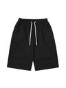Liber SS Men's Pocket Drawstring Pleated Shorts