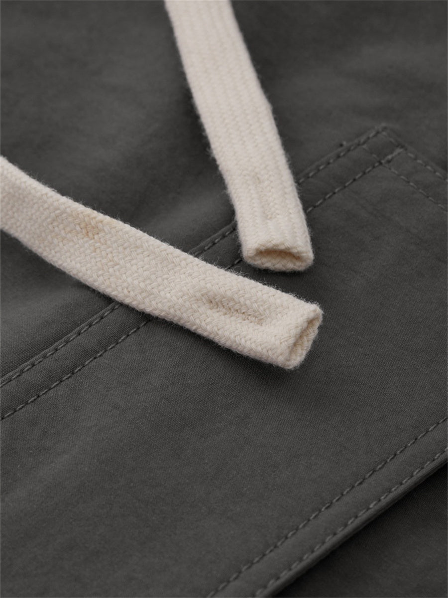 Liber SS Men's Pocket Drawstring Pleated Shorts
