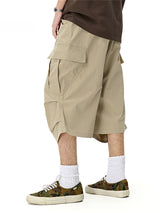 Liber SS Men's Pocket Drawstring Pleated Shorts