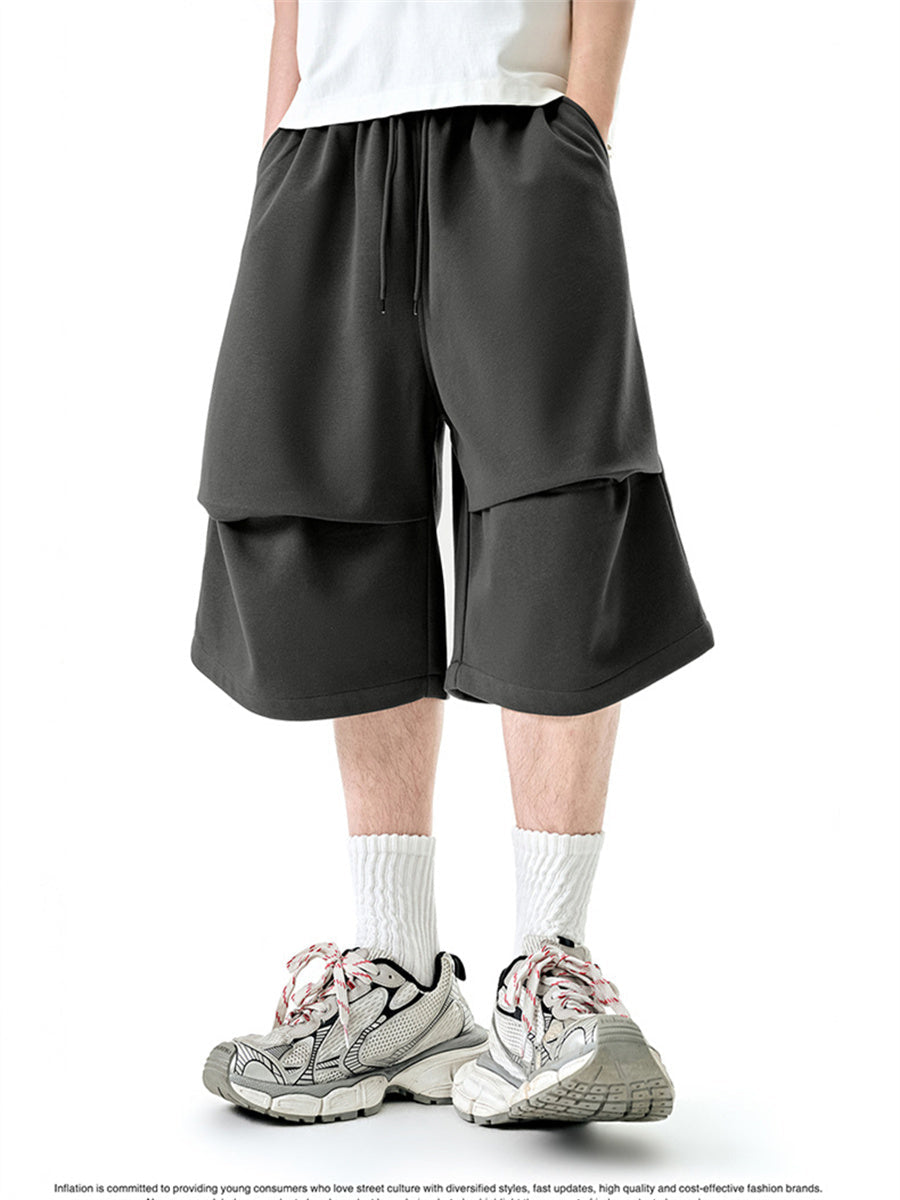 Liber SS Men's Capri Shorts American Retro Shorts