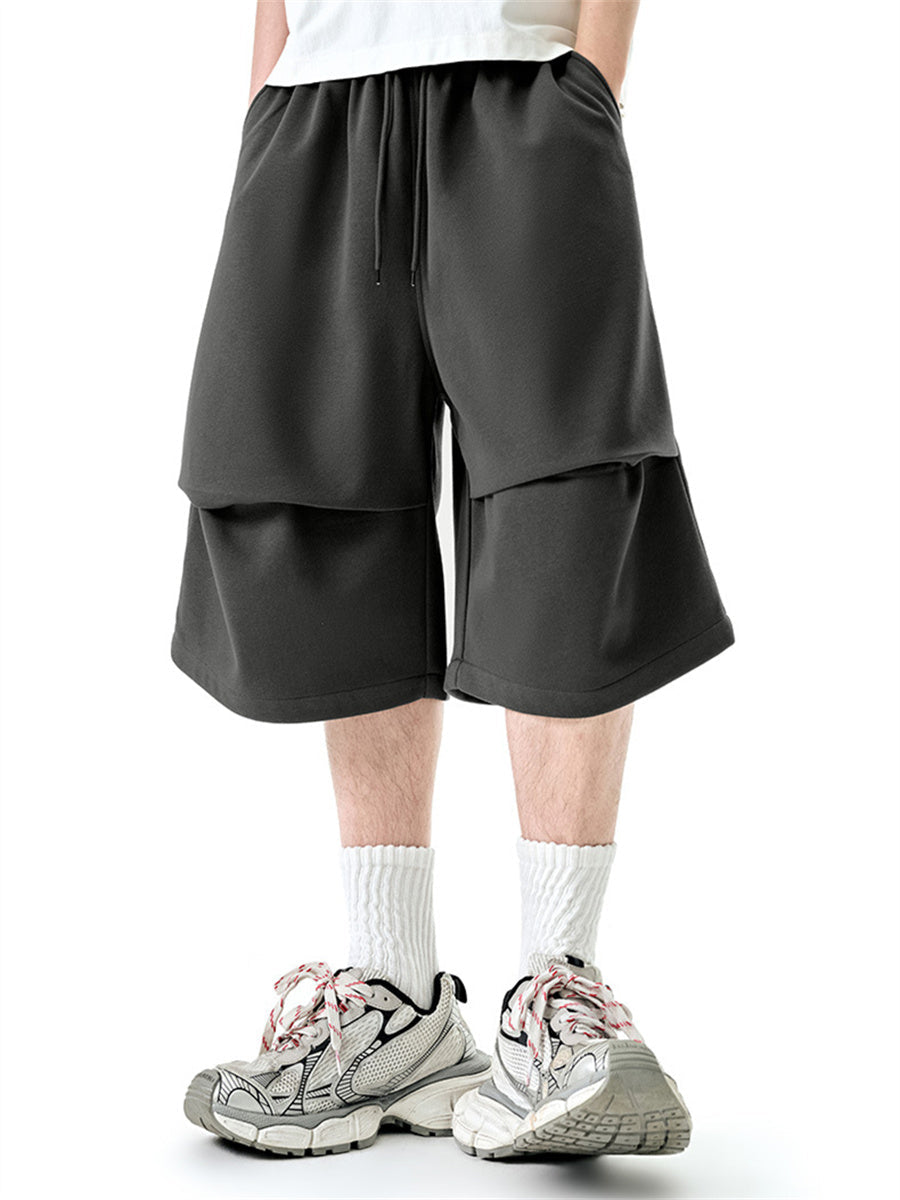 Liber SS Men's Capri Shorts American Retro Shorts