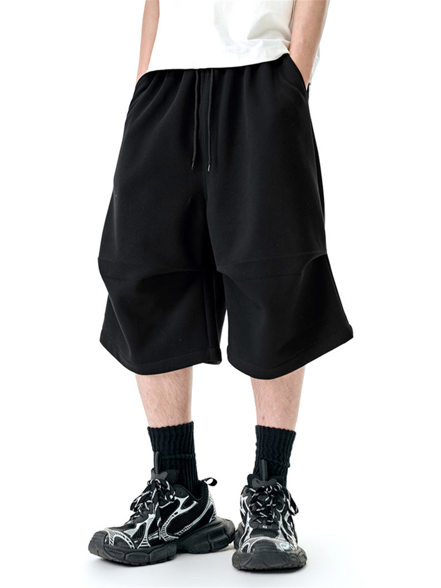 Liber SS Men's Capri Shorts American Retro Shorts