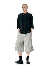 Liber SS Men's Capri Shorts American Retro Shorts