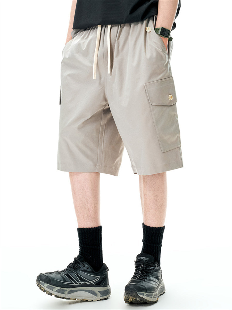 Liber SS Men's Pocket Drawstring Shorts