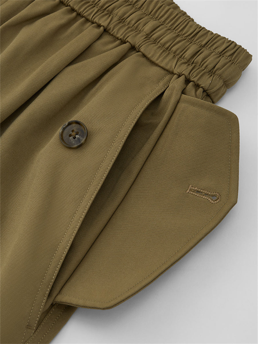 Liber SS Men's Pocket Drawstring Shorts