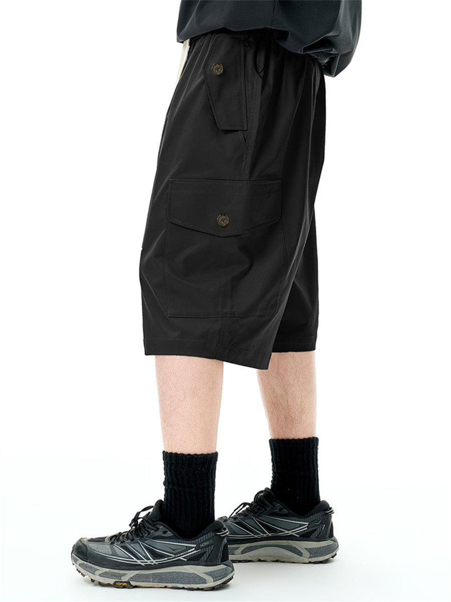 Liber SS Men's Pocket Drawstring Shorts