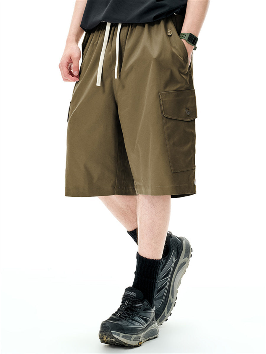 Liber SS Men's Pocket Drawstring Shorts