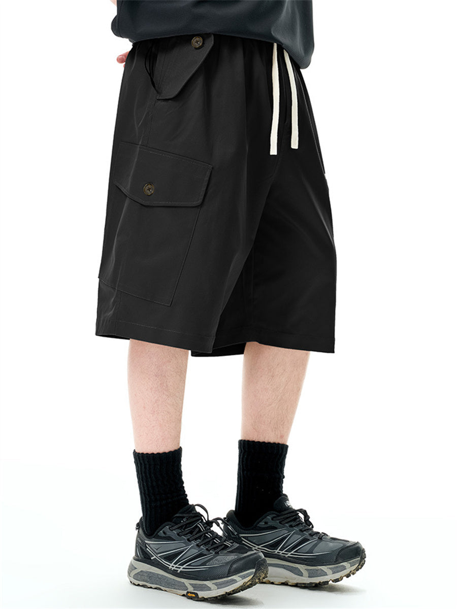 Liber SS Men's Pocket Drawstring Shorts
