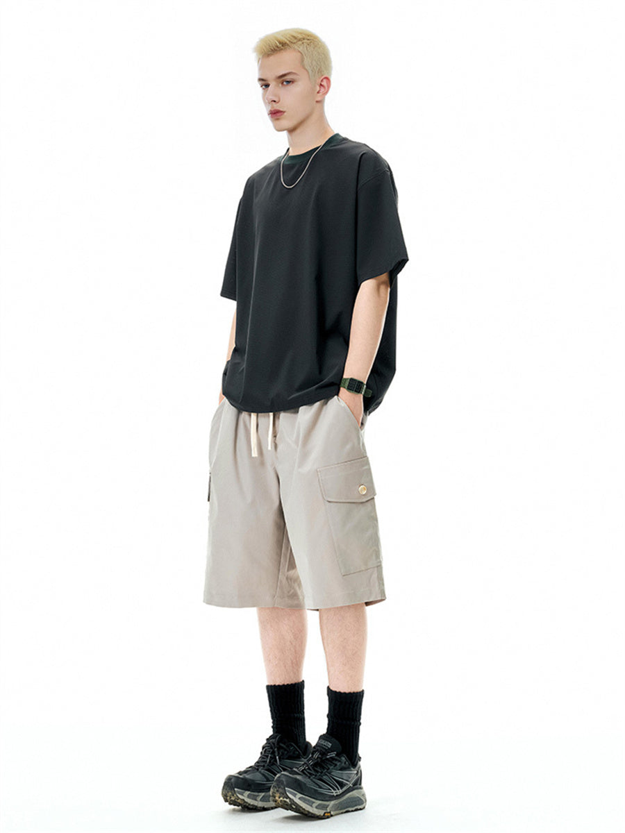 Liber SS Men's Pocket Drawstring Shorts