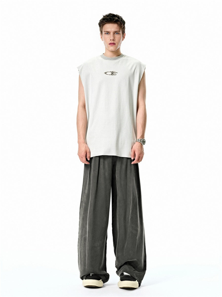 Liber Spring Men's Solid Color Pants